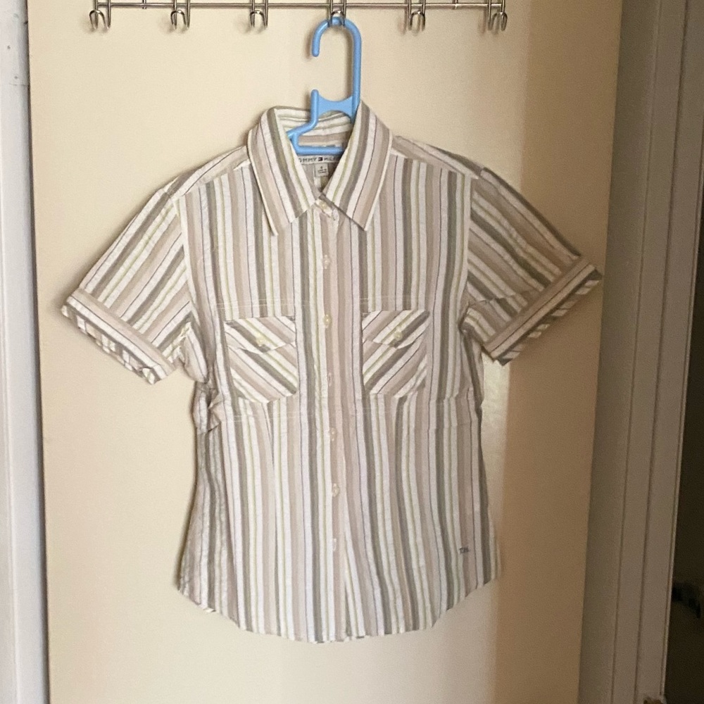 Tommy Hilfiger Strips women short- sleeves Shirt